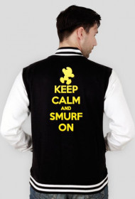 Keep Calm and Smurf on JC (man)