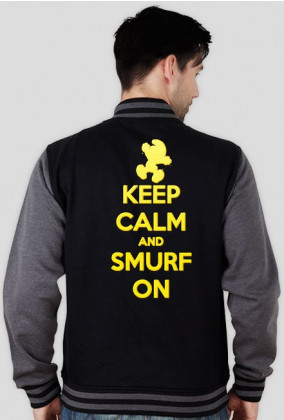 Keep Calm and Smurf on JC (man)