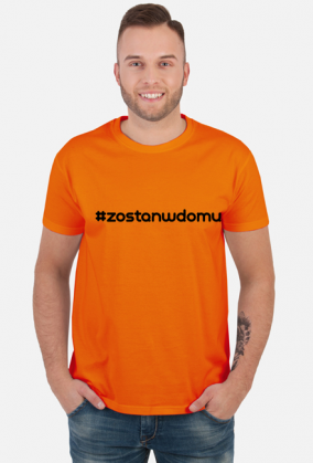 Koszulka #zostanwdomu