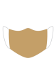 Maseczka kolor Camelowy, Beż