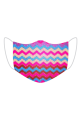 Maseczka Dziewczęca kolorowa, blue and pink