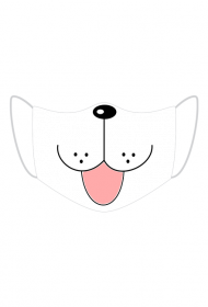 Maseczka kolorowa - pies