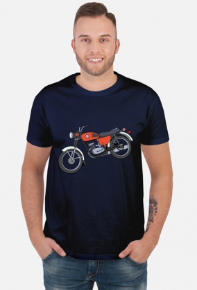 Motocykl WSK Kobuz - barwy wzmocnione