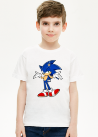 Koszulka Sonic Dla Dzieci