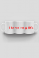 3 kubki- i love my life