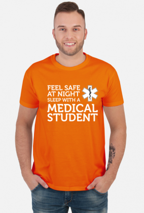 Feel safe at night sleep with a medical student