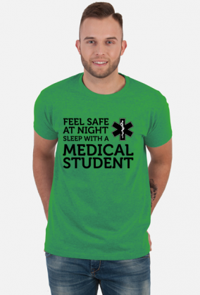 Feel safe at night sleep with a medical student