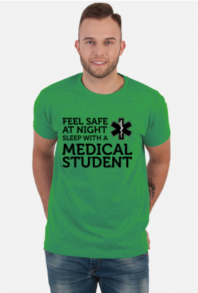 Feel safe at night sleep with a medical student