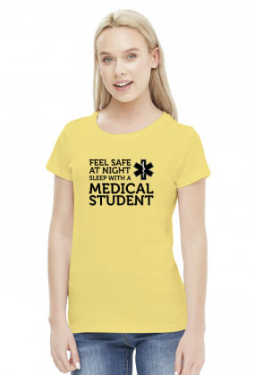 Feel safe at night sleep with a medical student