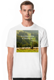 Koszulka Pan jest moim pasterzem, nie brak mi niczego - różne kolory