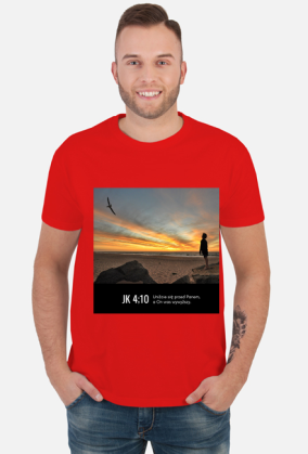 Koszulka Uniżcie się przed Panem, a On was wywyższy - różne kolory