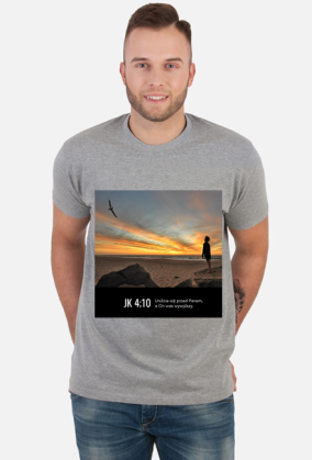 Koszulka Uniżcie się przed Panem, a On was wywyższy - różne kolory