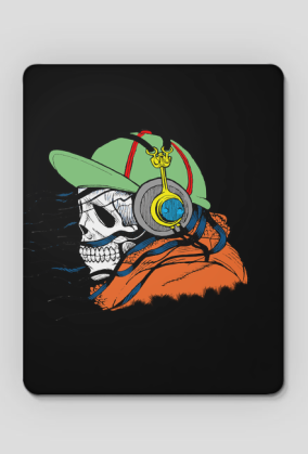 skullDj black