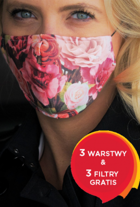 MASECZKA BAWEŁNIANA - Damska Róże