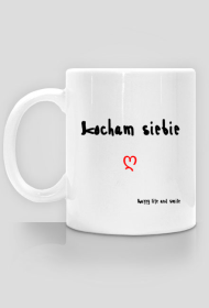 kubek Kocham siebie
