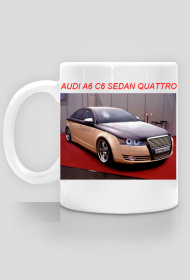 NEW MUG WITH AUDI A6 C6 SEDAN
