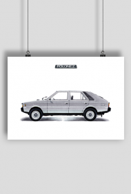 Plakat A2 - 1983 FSO POLONEZ C