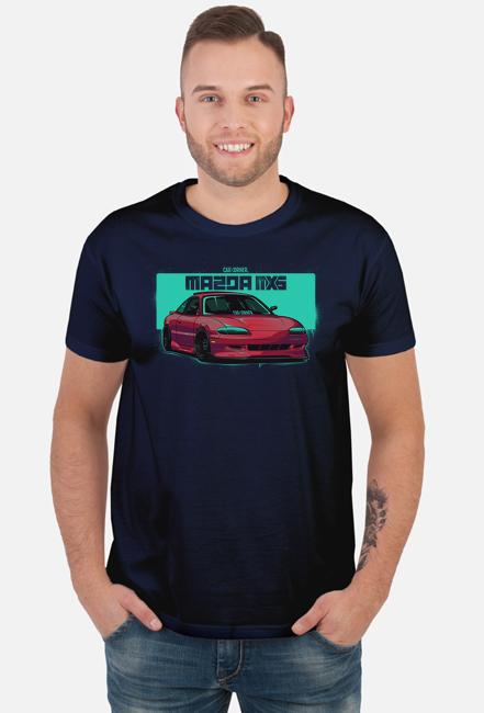 Koszulka męska - Mazda MX6 - CarCorner