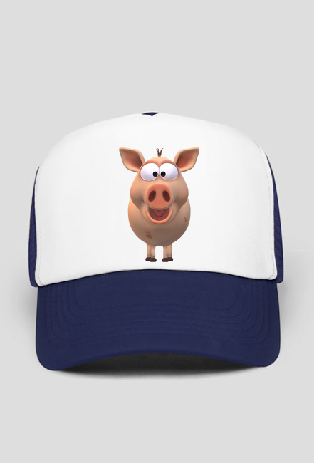 Czapka Świnka Malinka