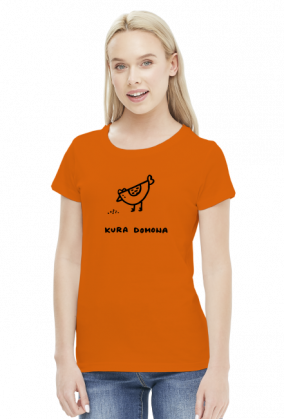 Kura domowa - koszulka damska