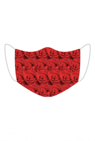 Maseczka kolorowa "Róże"