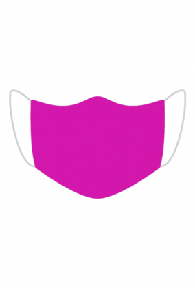 Maseczka scarlxrd fuksja/ fuchsia
