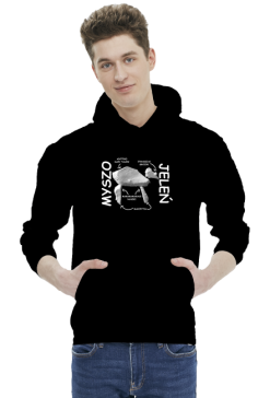 myszojeleń. bluza. męska.