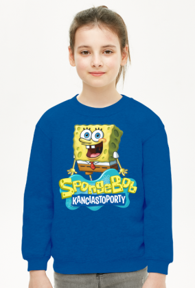 BLUZA DLA DZIEWCZYNKI '' SPONGEBOB KANCIASTOPORTY''