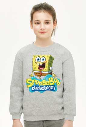 BLUZA DLA DZIEWCZYNKI '' SPONGEBOB KANCIASTOPORTY''