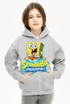 BLUZA Z KAPTUREM DLA DZIEWCZYNKI! ''SPONGEBOB KANCIASTOPORTY'' HIT!