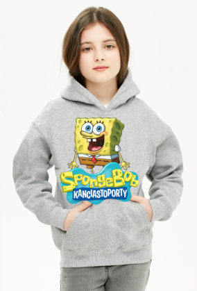 BLUZA Z KAPTUREM DLA DZIEWCZYNKI! ''SPONGEBOB KANCIASTOPORTY'' HIT!