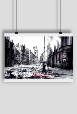 Plakat A1 - POWSTANIE WARSZAWSKIE