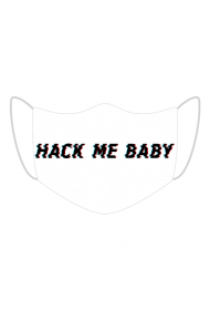 Maseczka kolorowa - hack me baby