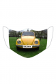 Maska maseczka z samochodem