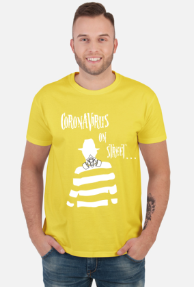 Koszulka 'Corona on Street' White
