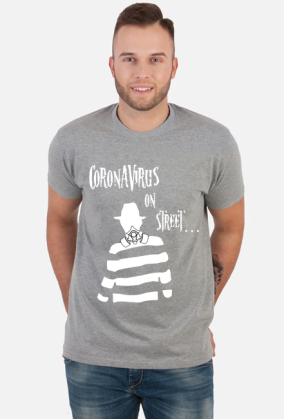 Koszulka 'Corona on Street' White