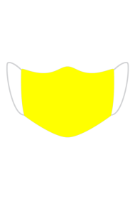 Maseczka Żółta Yellow
