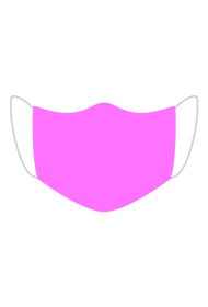 Maseczka Różowa Pink