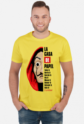 koszulka Dom z Papieru La casa de papel