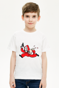 koszulka chłopięca Dom z papieru Napad na Bank