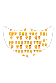 Maseczka Dziecko Emoji