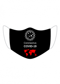 Maseczka Virus Coronavirus Sars-Cov-2 Flash Corona-Virus