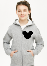 Dziecięca bluza z kapturem na zamek Myszka Miki