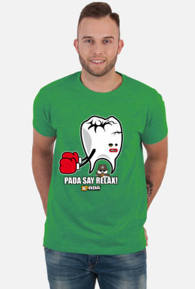 Boks mma fight ząb. Pada