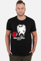 Boks mma fight ząb. Pada