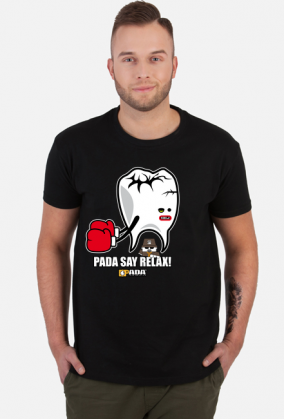 Boks mma fight ząb. Pada