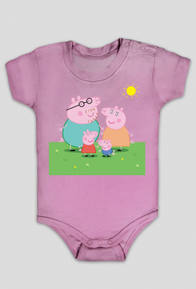 Body niemowlęce Świnka Peppa