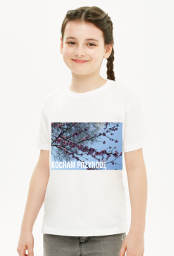 Bluzka koszulka t-shirt natura przyroda kwiaty