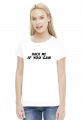 Koszulka damska - hack me if you can