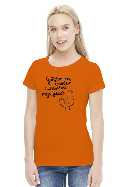 Gołębie - t-shirt damski